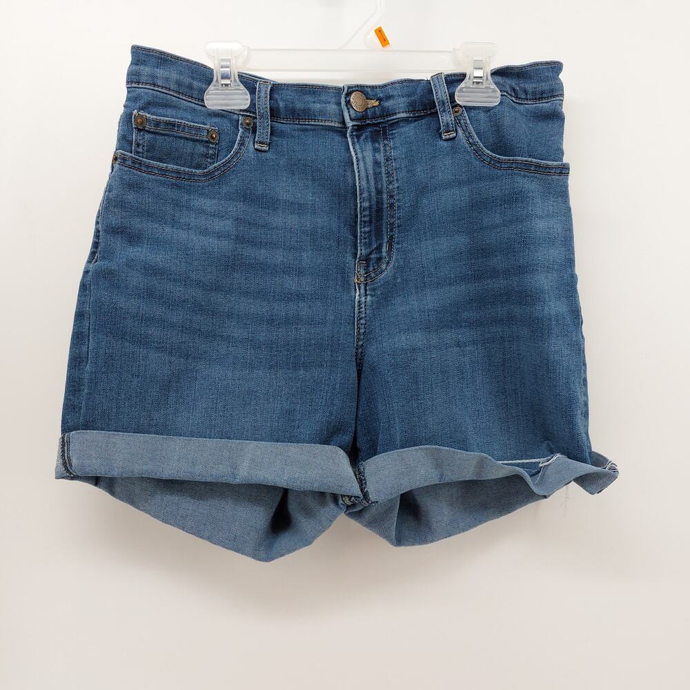 Calvin Klein Jeans Blue Jean Cut off Roll Short Daisy Dukes Size 10
